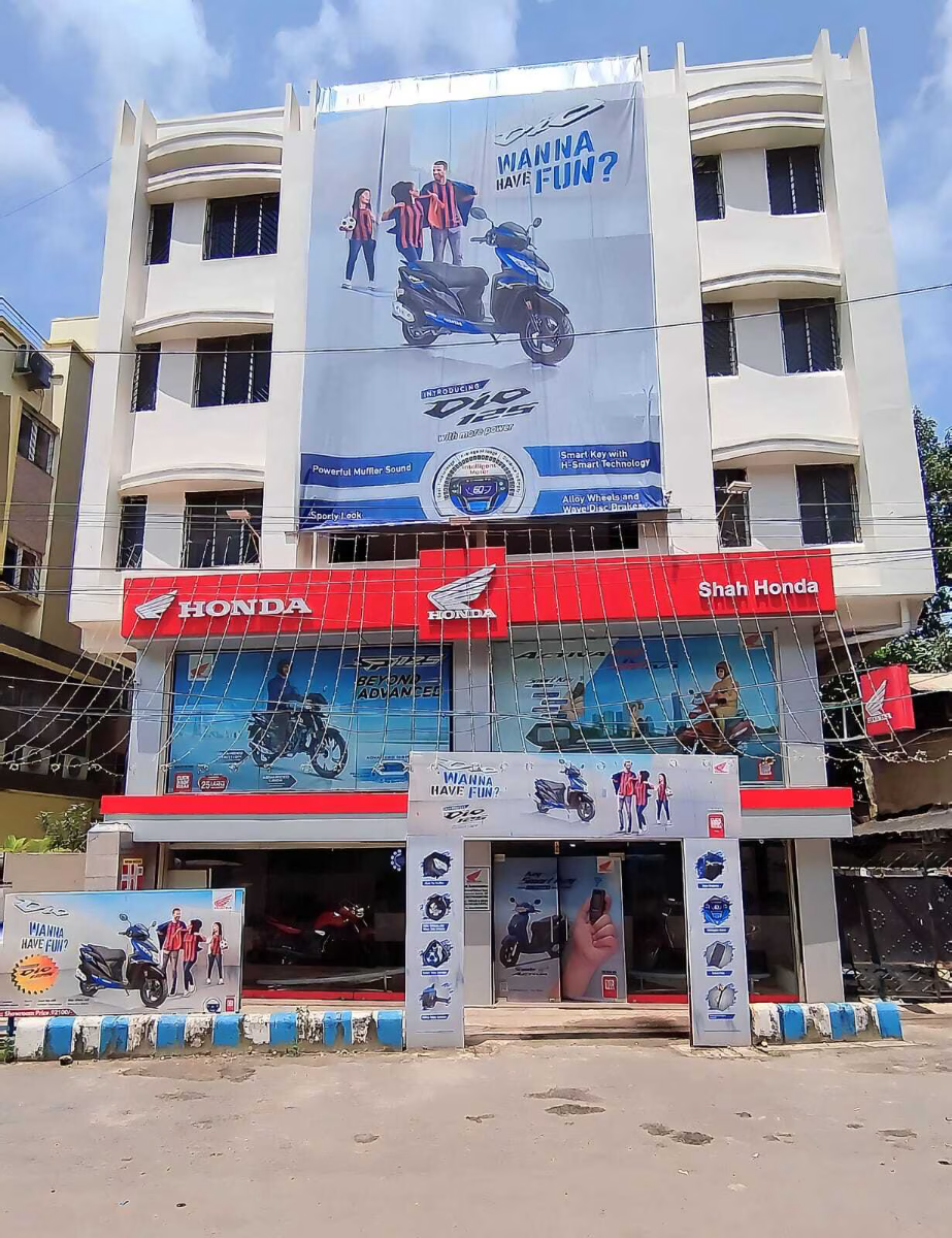 Honda Motorcycle & Scooter India new outlets
