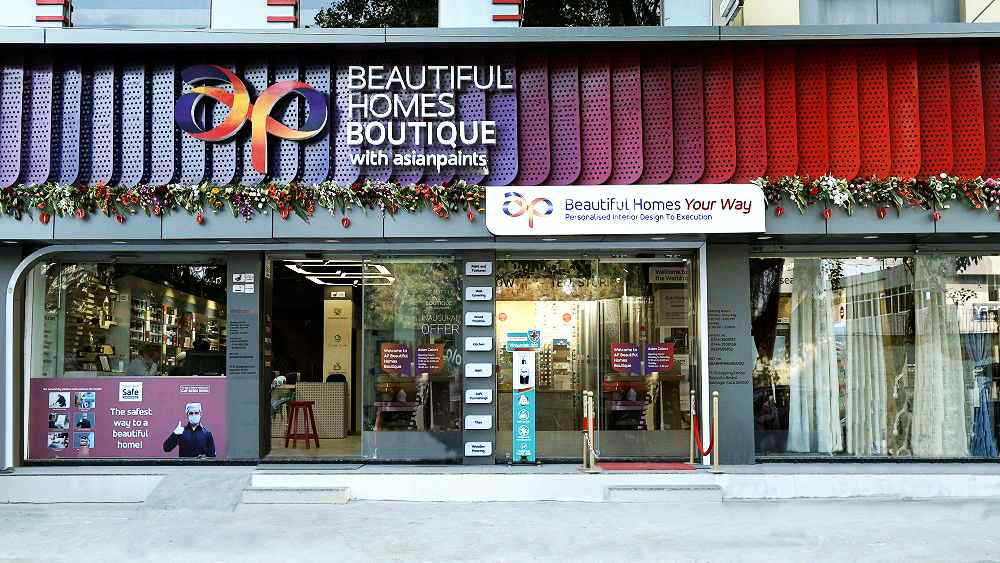 Asian Paints new outlets