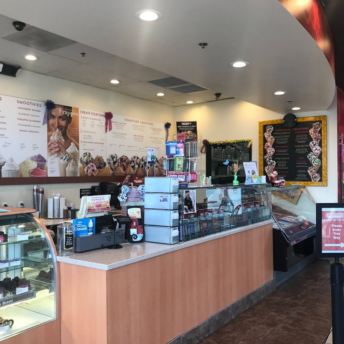 Cold Stone Creamery design & decor
