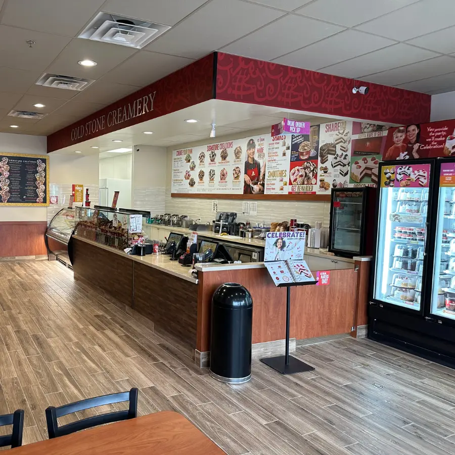 Cold Stone Creamery design & decor