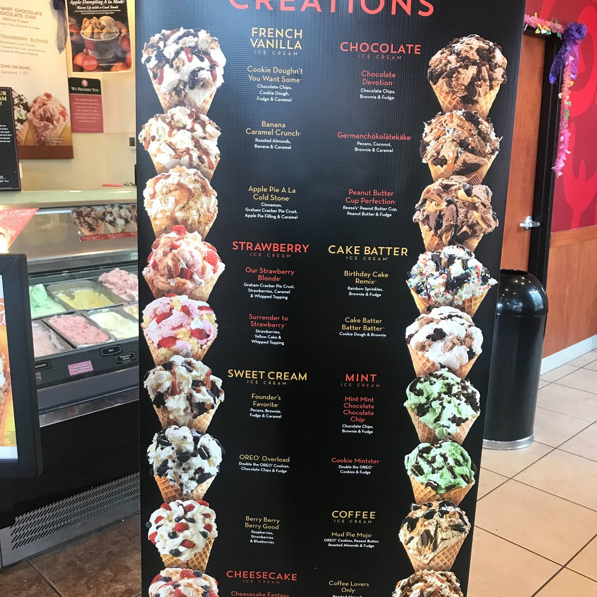 Cold Stone Creamery product images