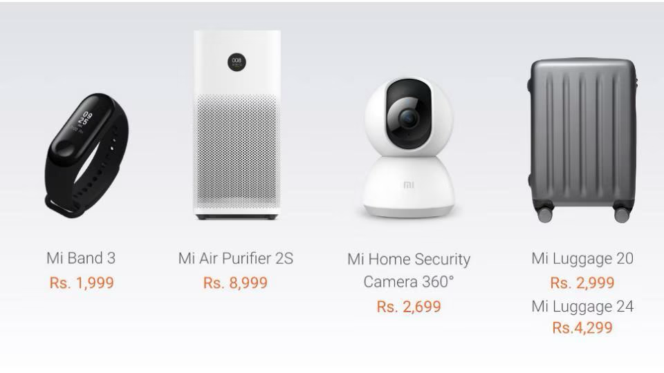 Xiaomi product images