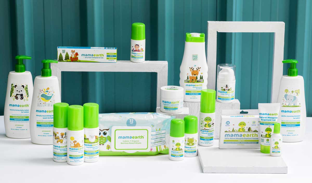 Mamaearth product images