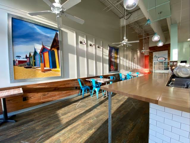 Tropical Smoothie design & decor