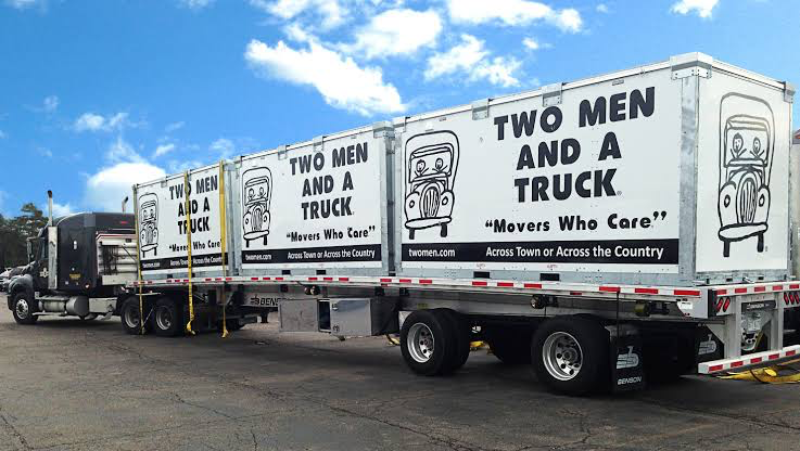 TWO MEN AND A TRUCK new outlets