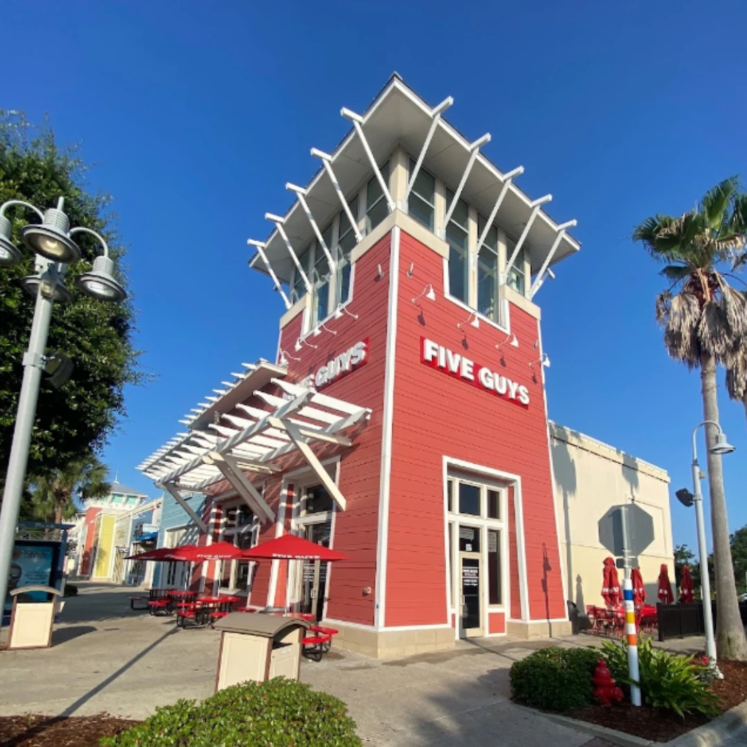 Five Guys new outlets