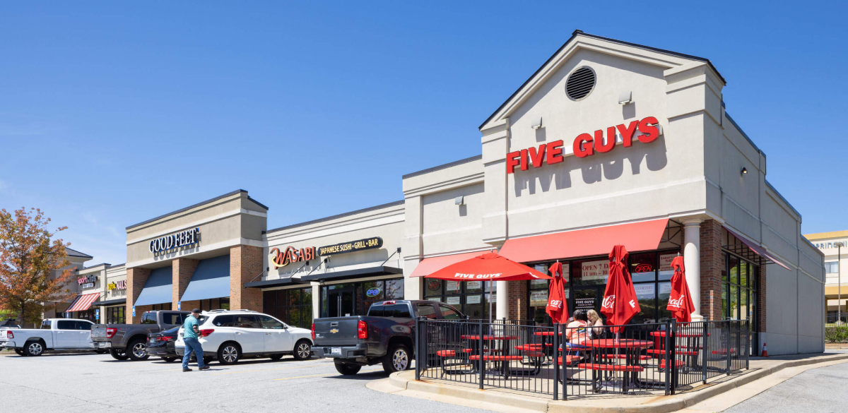 Five Guys new outlets