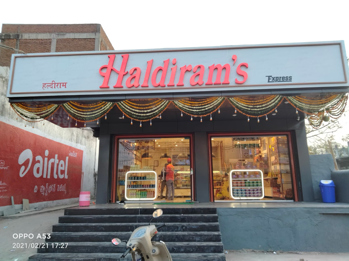 Haldiram new outlets