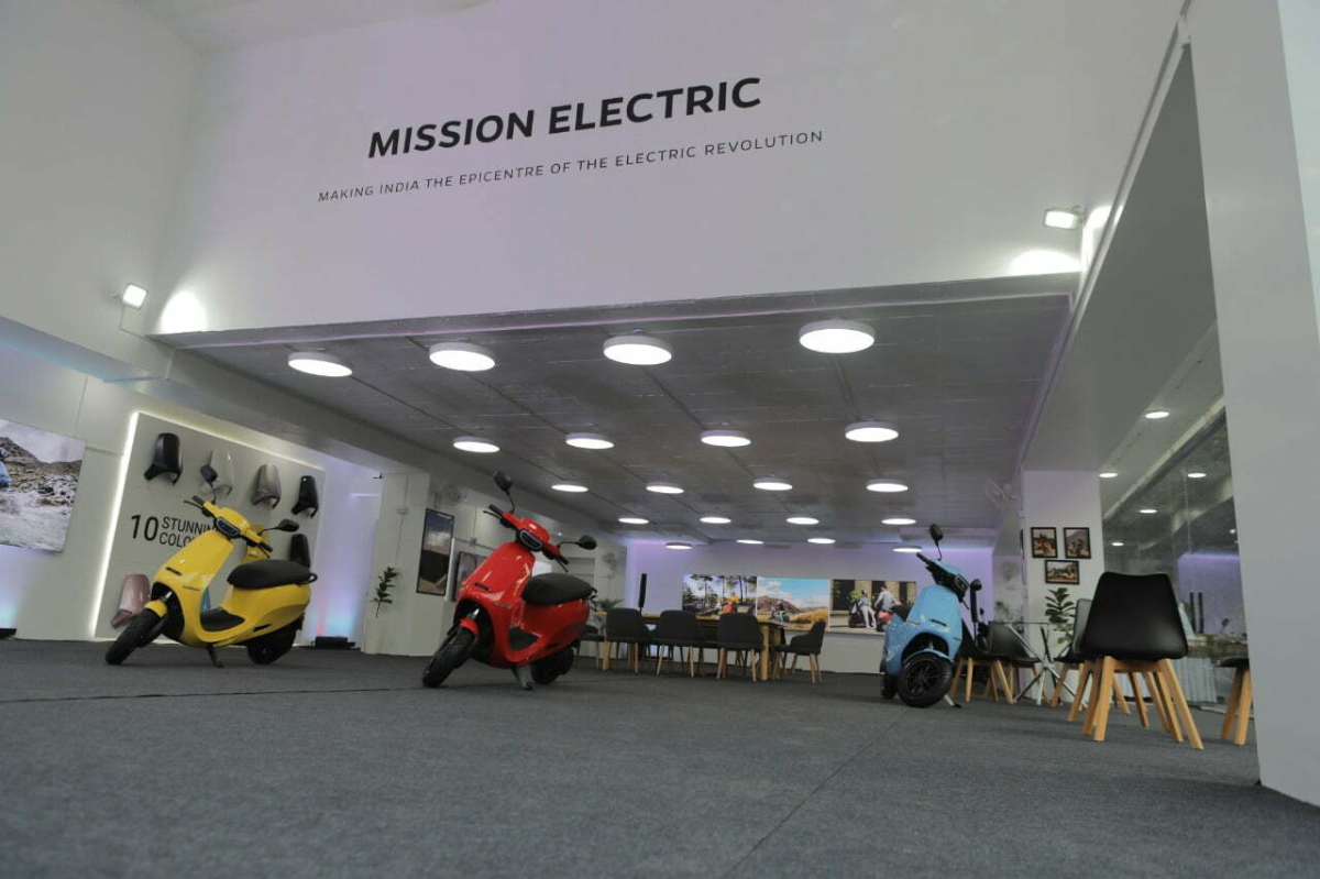 Ola Electric design & decor