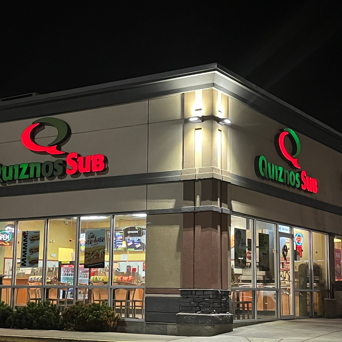 Quiznos new outlets