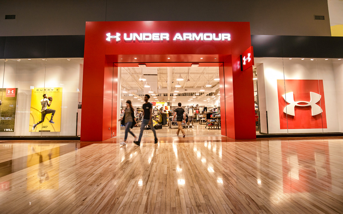 Under Armour new outlets
