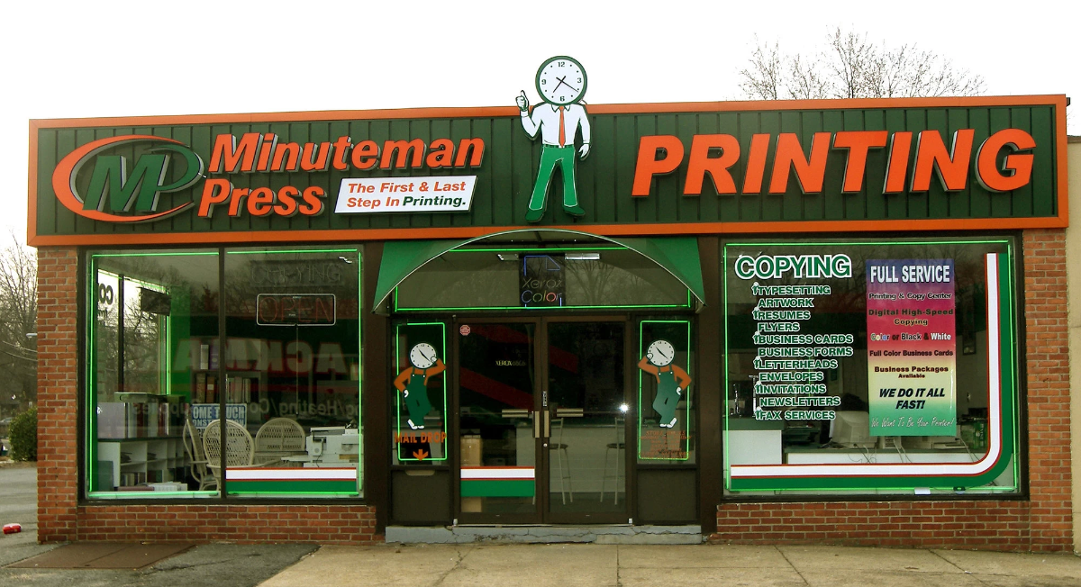 Minuteman Press new outlets