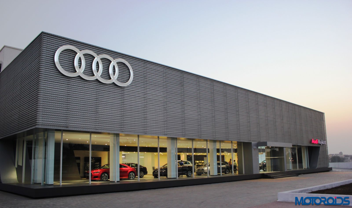 Audi India new outlets