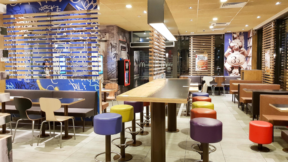 McDonald's design & decor
