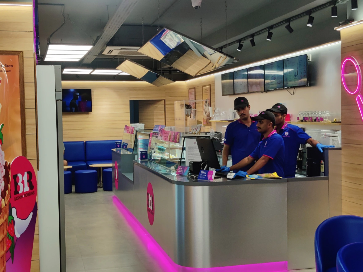 Baskin Robbins design & decor