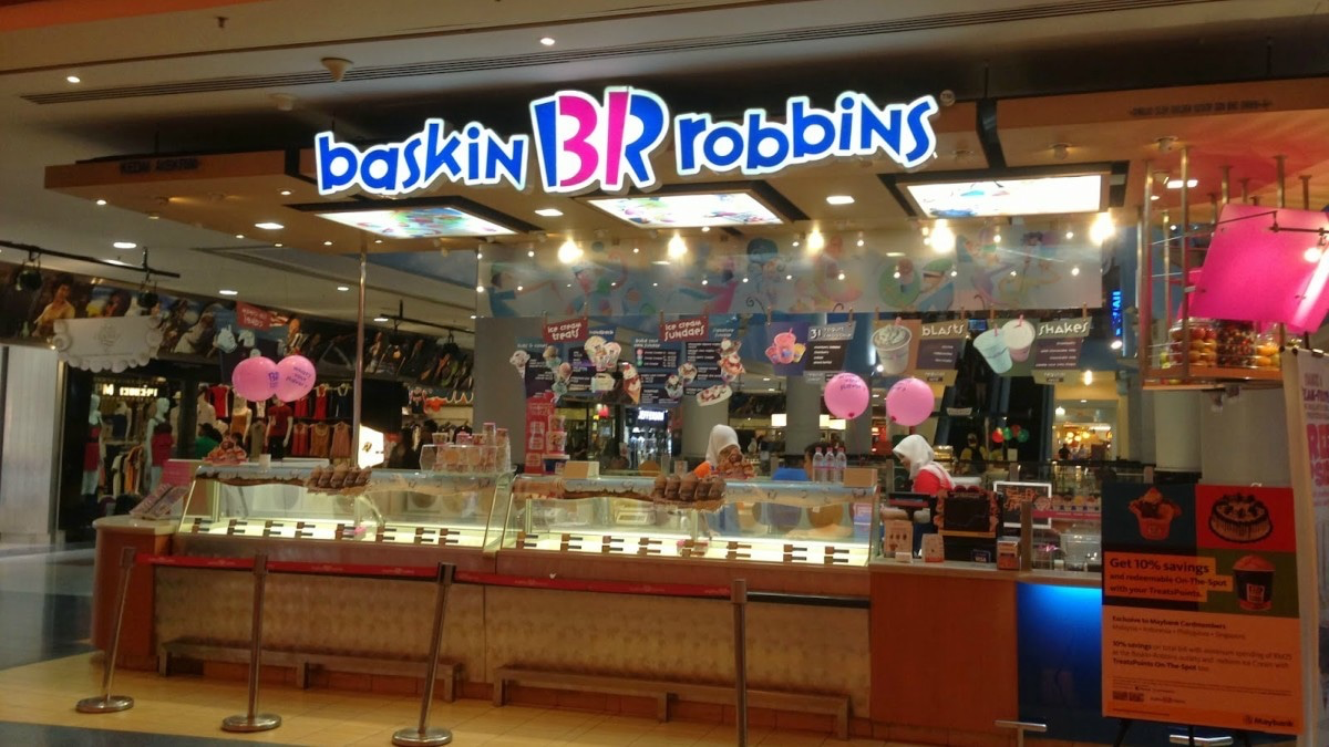 Baskin Robbins new outlets