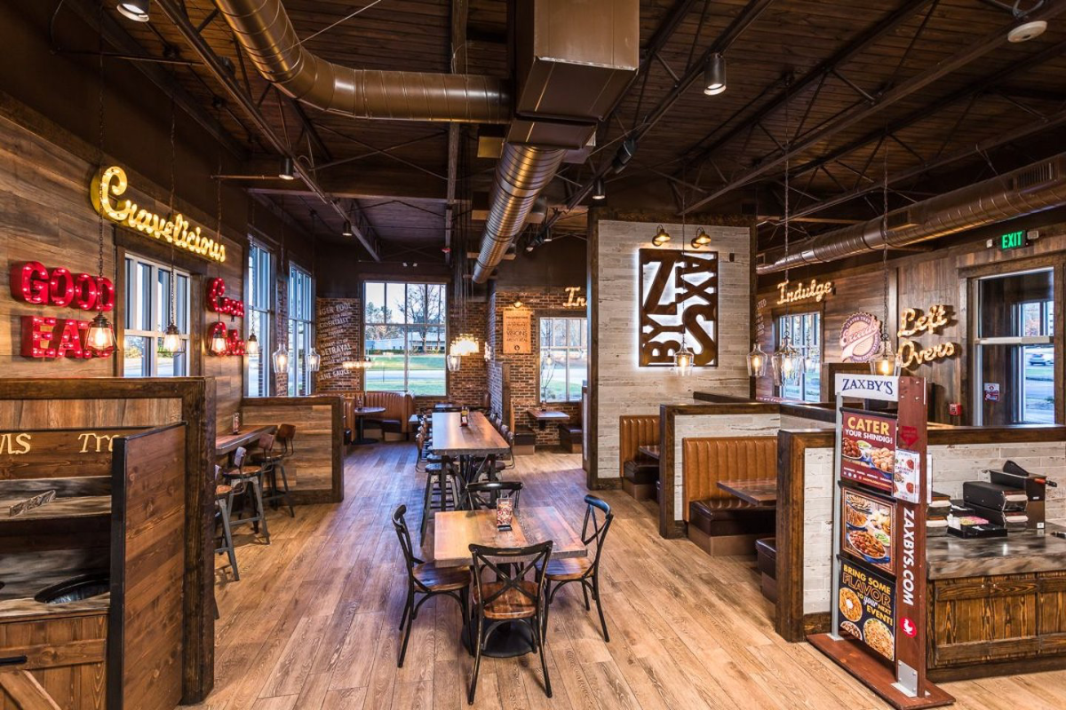 Zaxby's design & decor