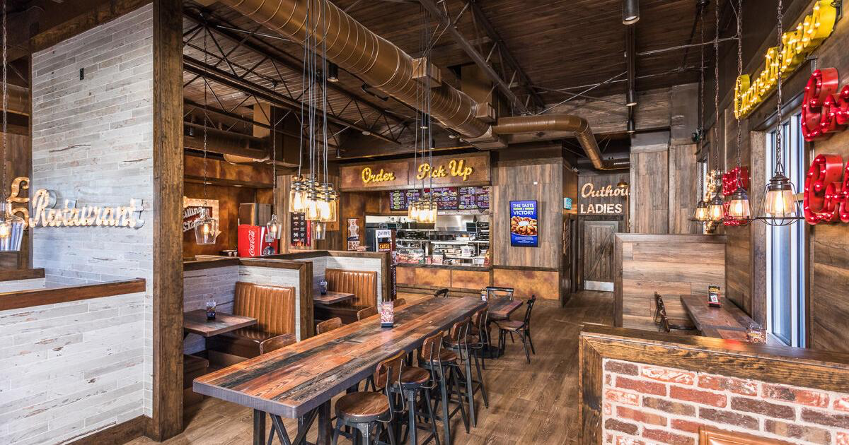 Zaxby's design & decor
