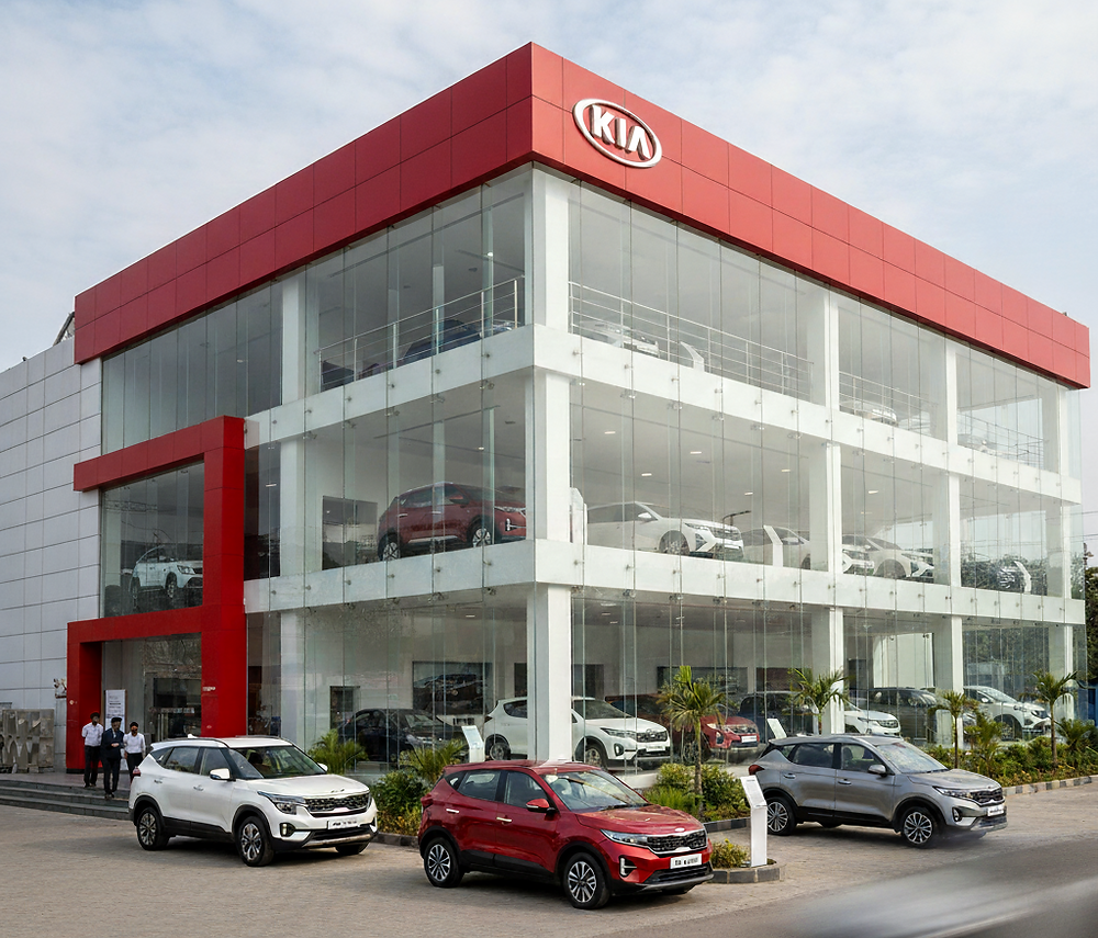 Kia India new outlets