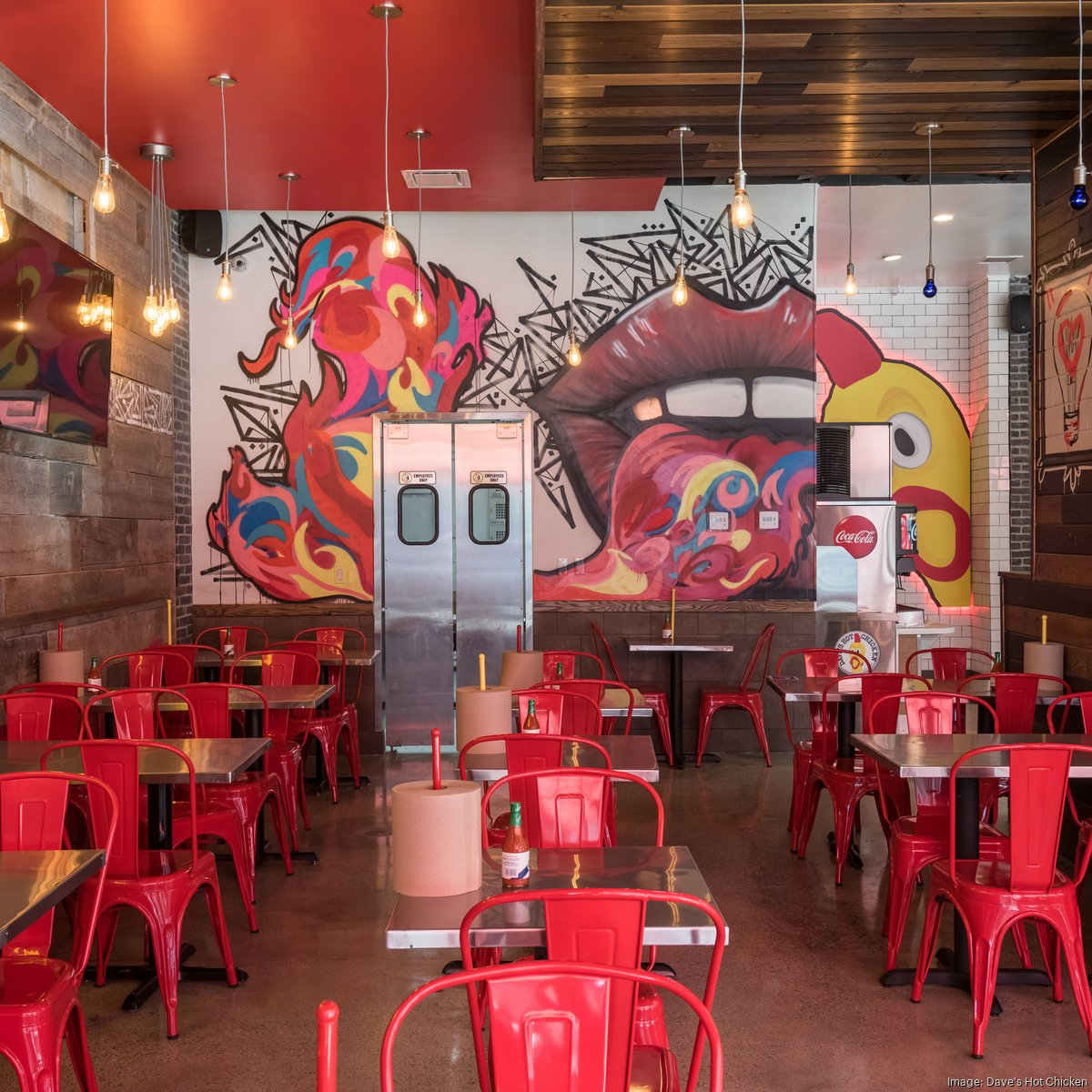 Dave's Hot Chicken design & decor
