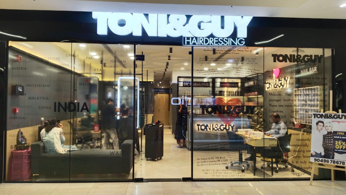 Toni & Guy new outlets