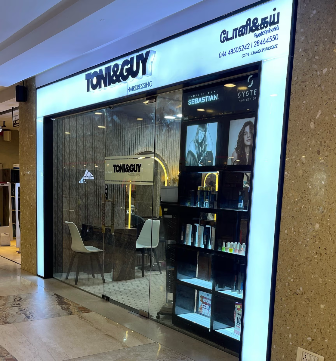 Toni & Guy new outlets