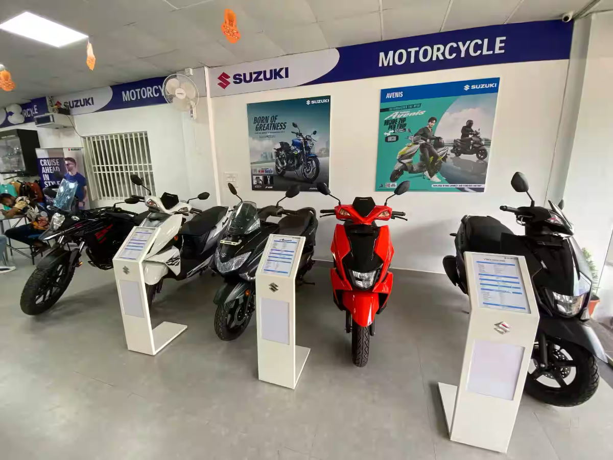 Suzuki Motorcycle India design & decor