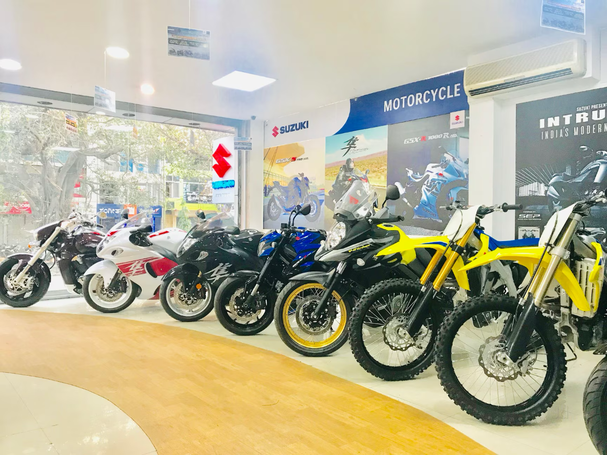 Suzuki Motorcycle India design & decor