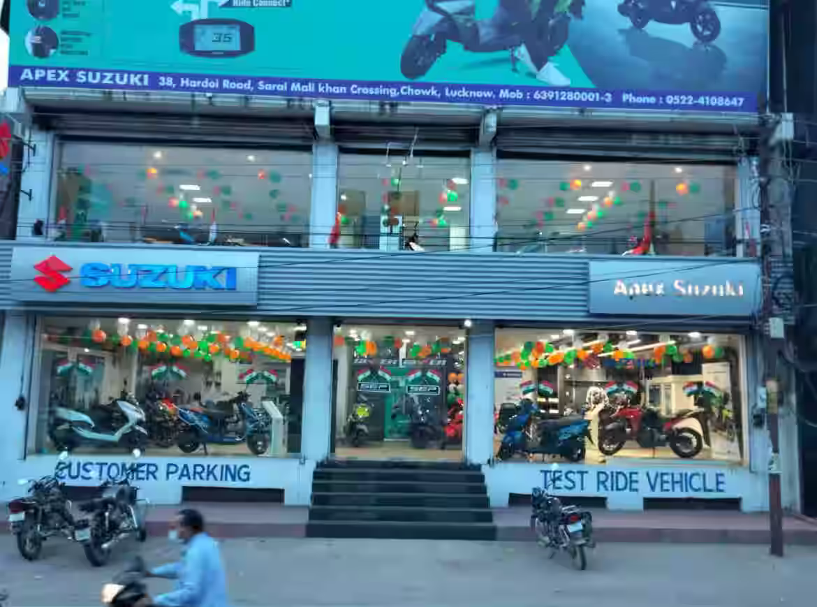 Suzuki Motorcycle India new outlets