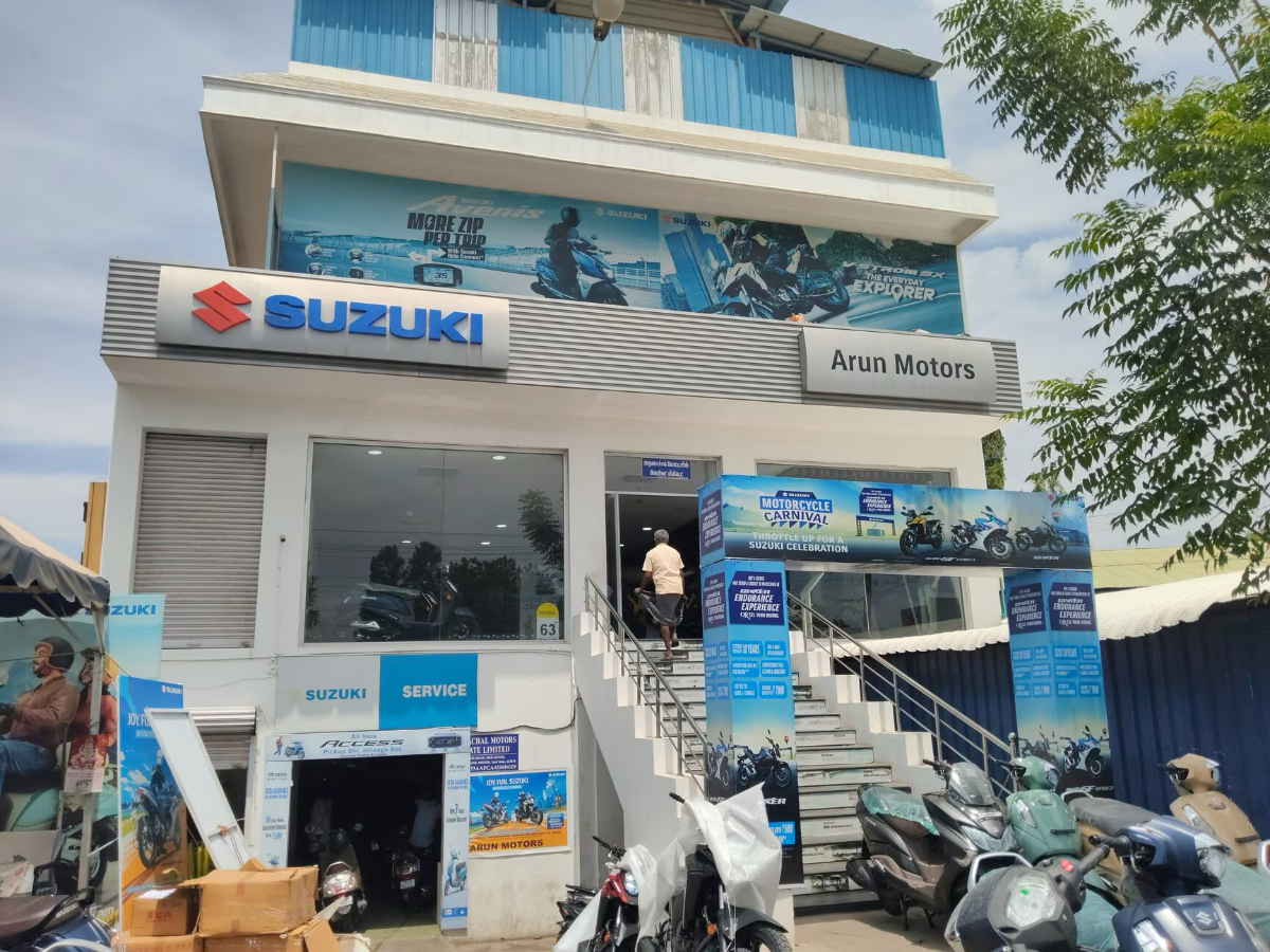 Suzuki Motorcycle India new outlets