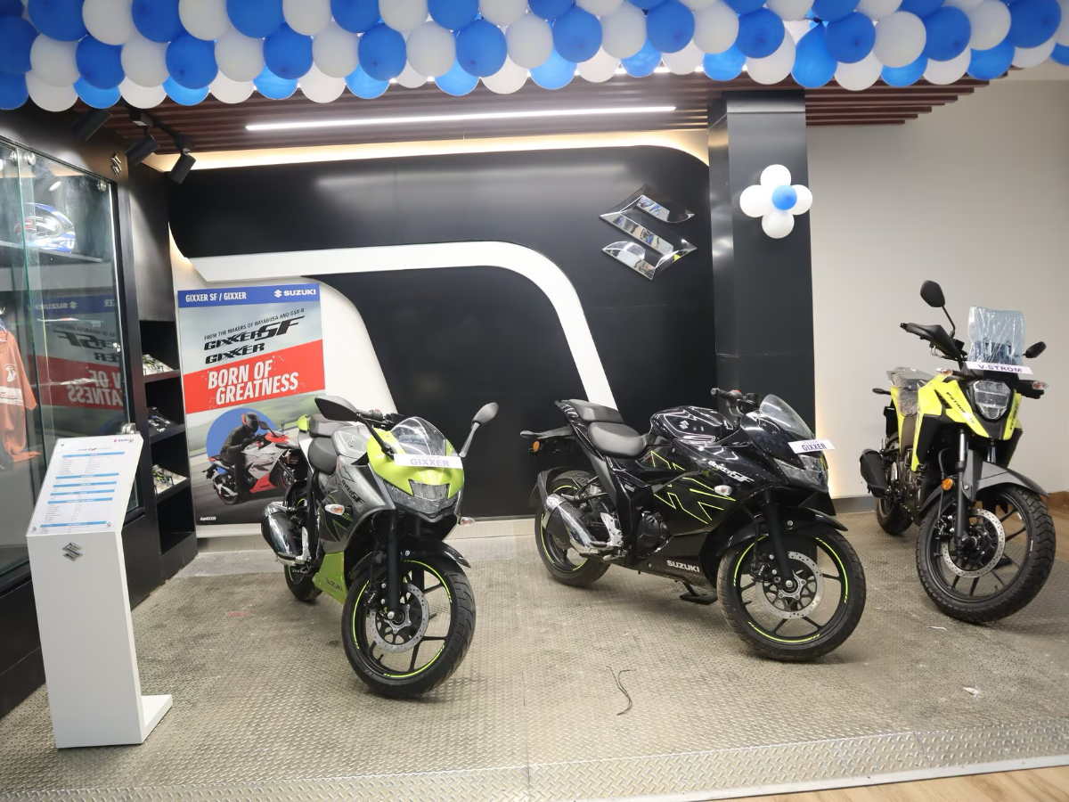 Suzuki Motorcycle India design & decor