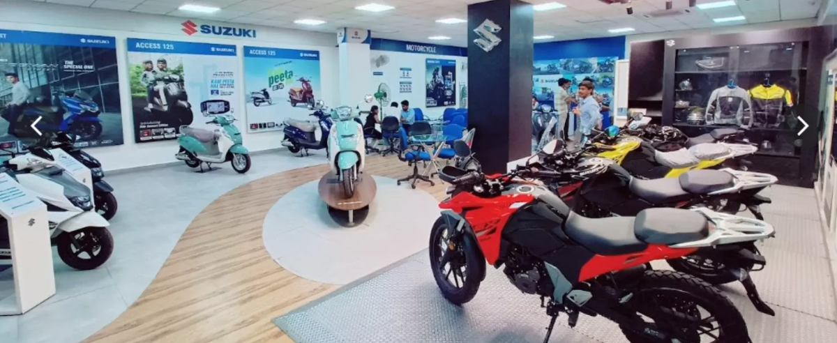 Suzuki Motorcycle India design & decor