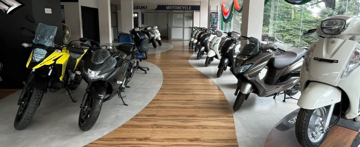 Suzuki Motorcycle India design & decor