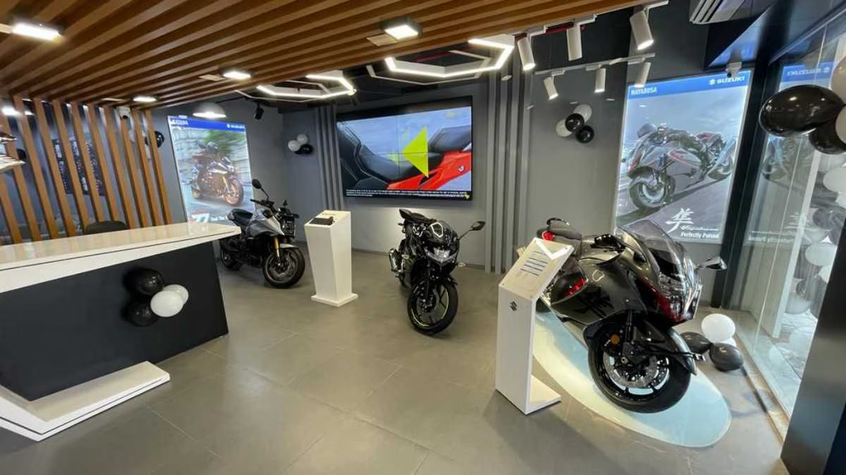 Suzuki Motorcycle India design & decor