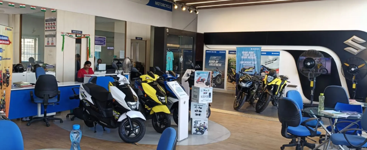 Suzuki Motorcycle India design & decor