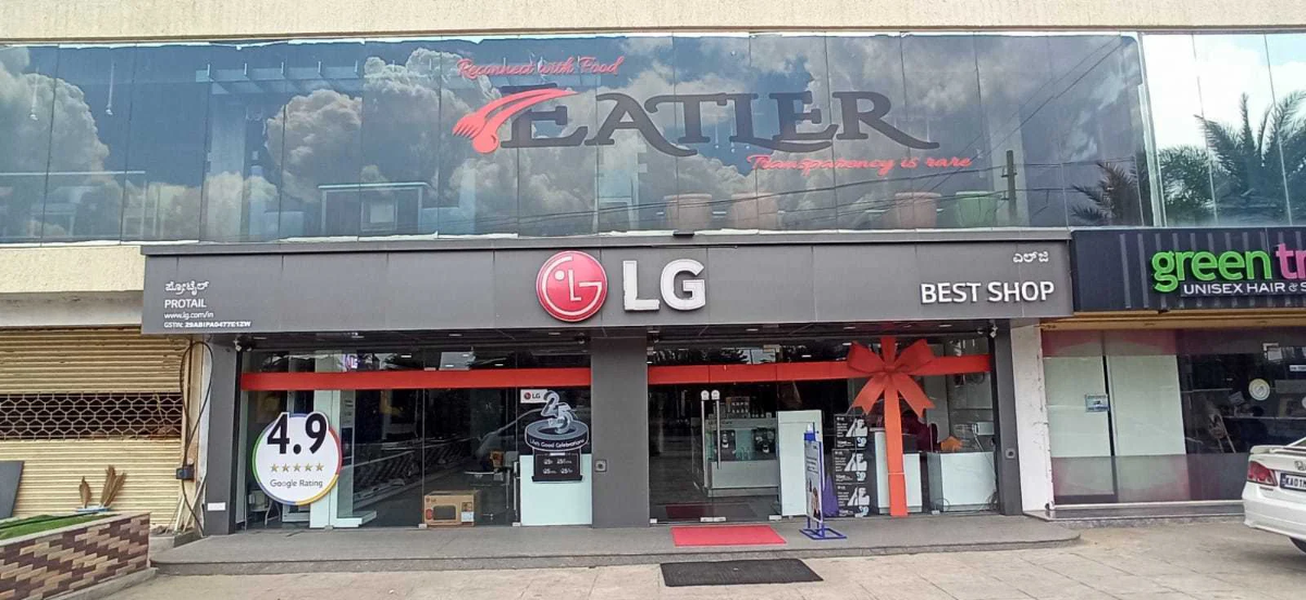 LG Electronics new outlets