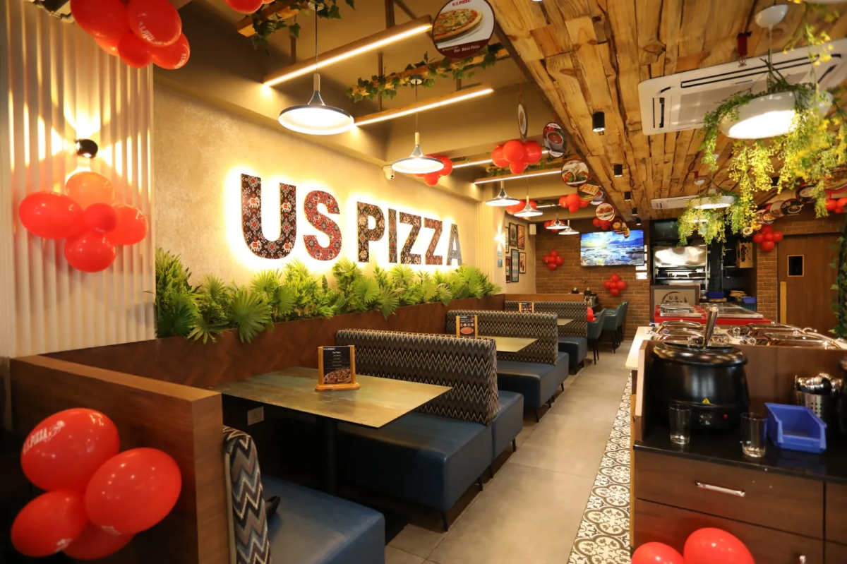 U.S.Pizza design & decor