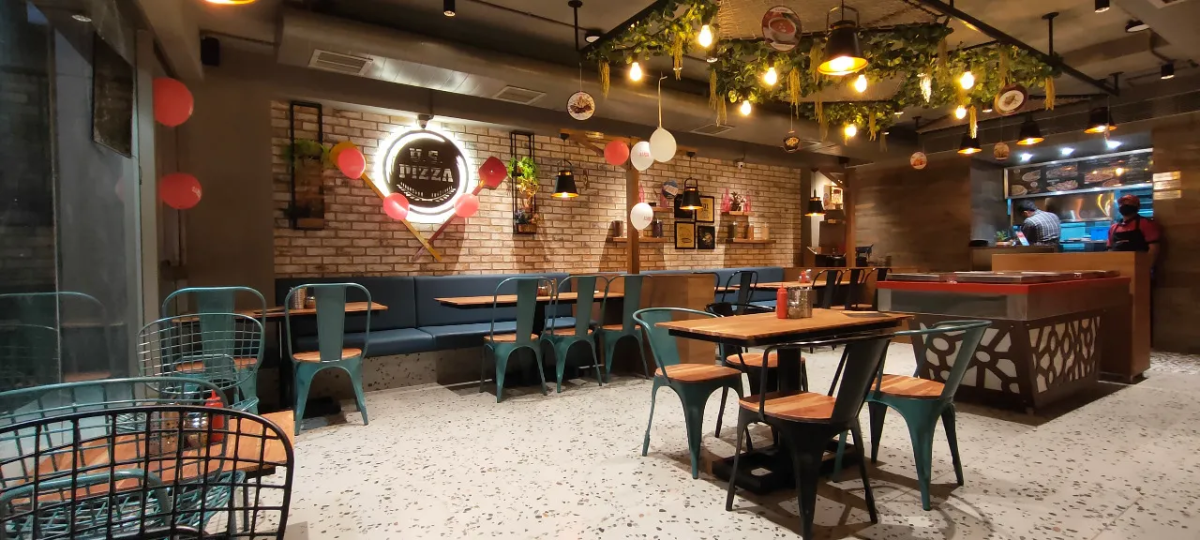 U.S.Pizza design & decor