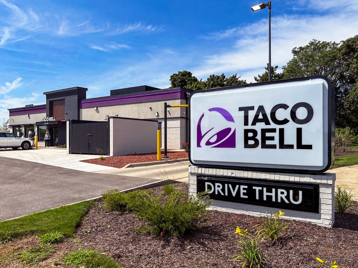 Taco Bell new outlets