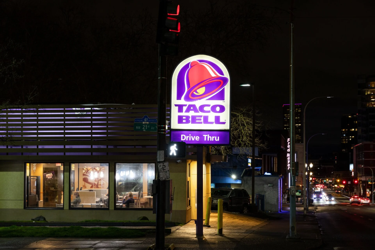 Taco Bell new outlets