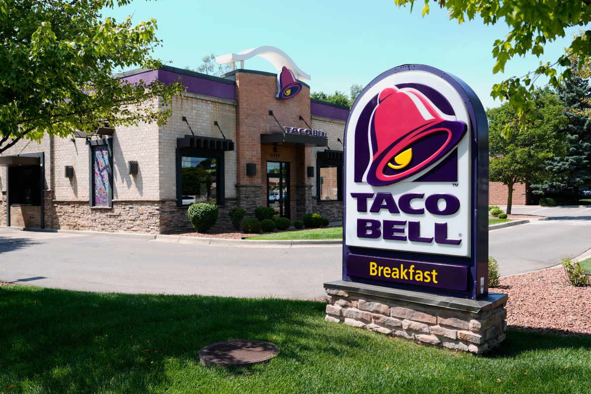 Taco Bell new outlets