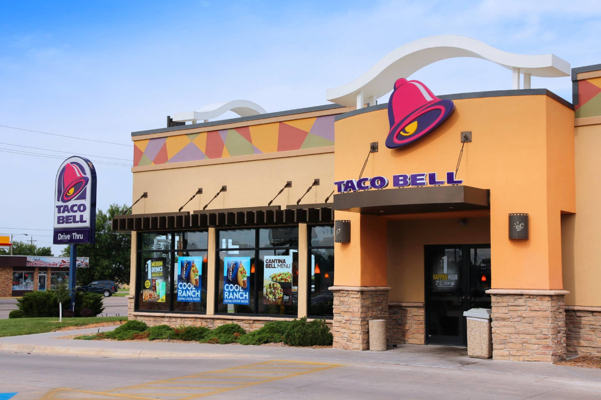 Taco Bell new outlets