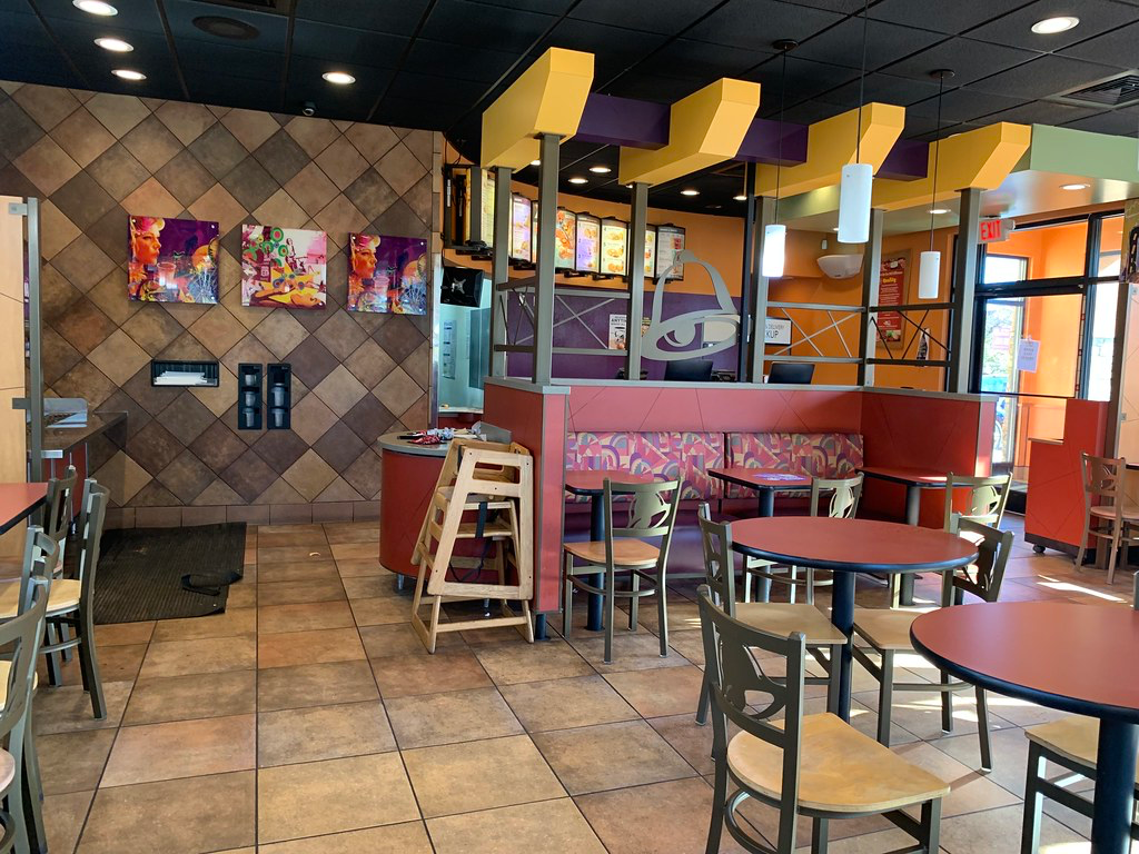 Taco Bell design & decor