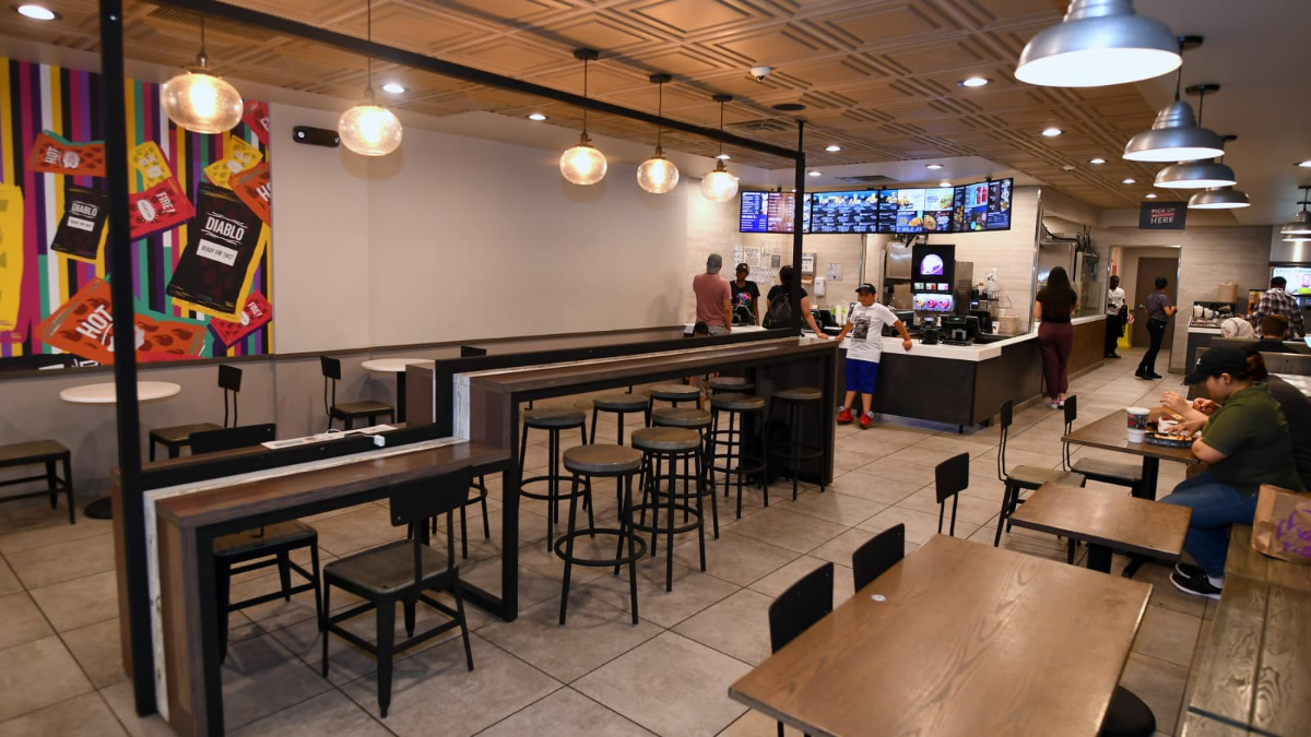 Taco Bell design & decor