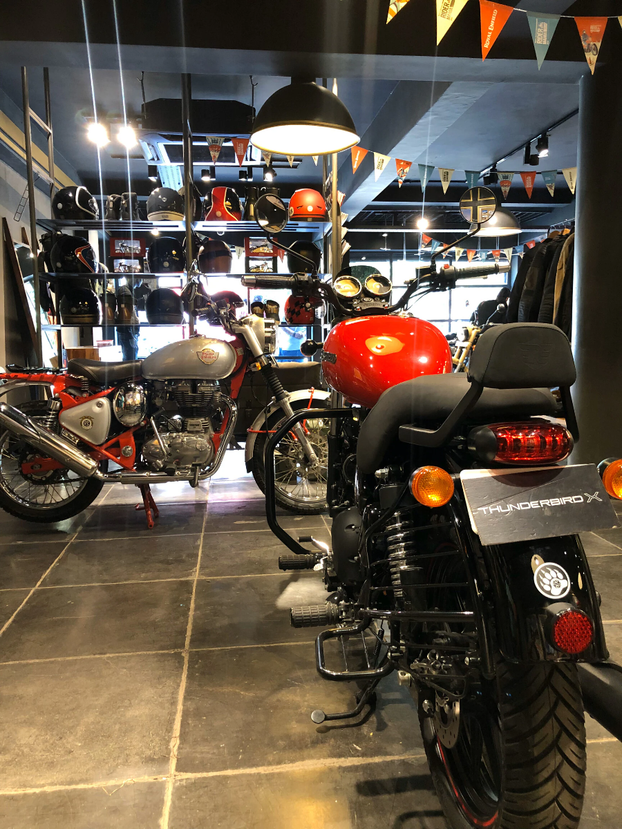 Royal Enfield design & decor