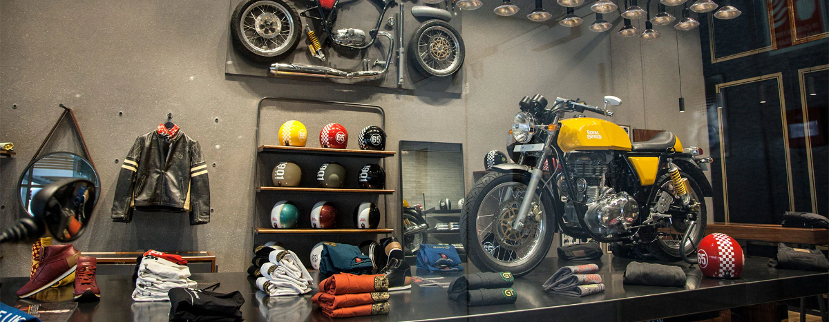 Royal Enfield design & decor