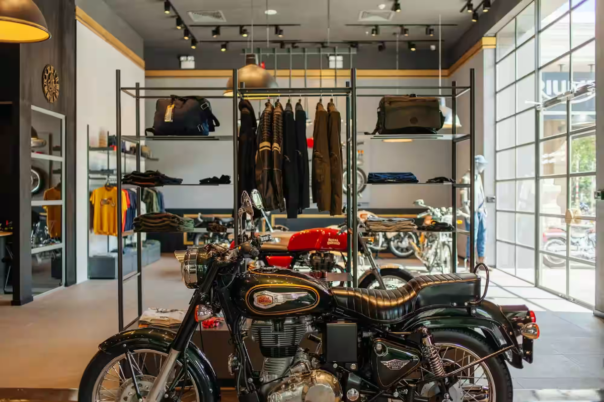 Royal Enfield design & decor