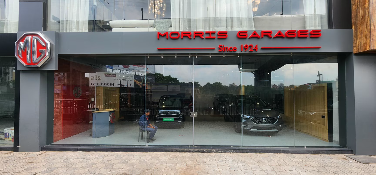 MG Motor India new outlets