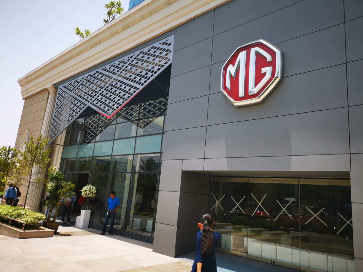 MG Motor India new outlets