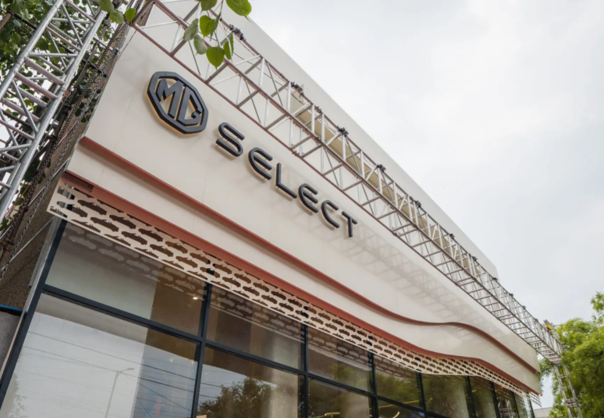 MG Motor India new outlets